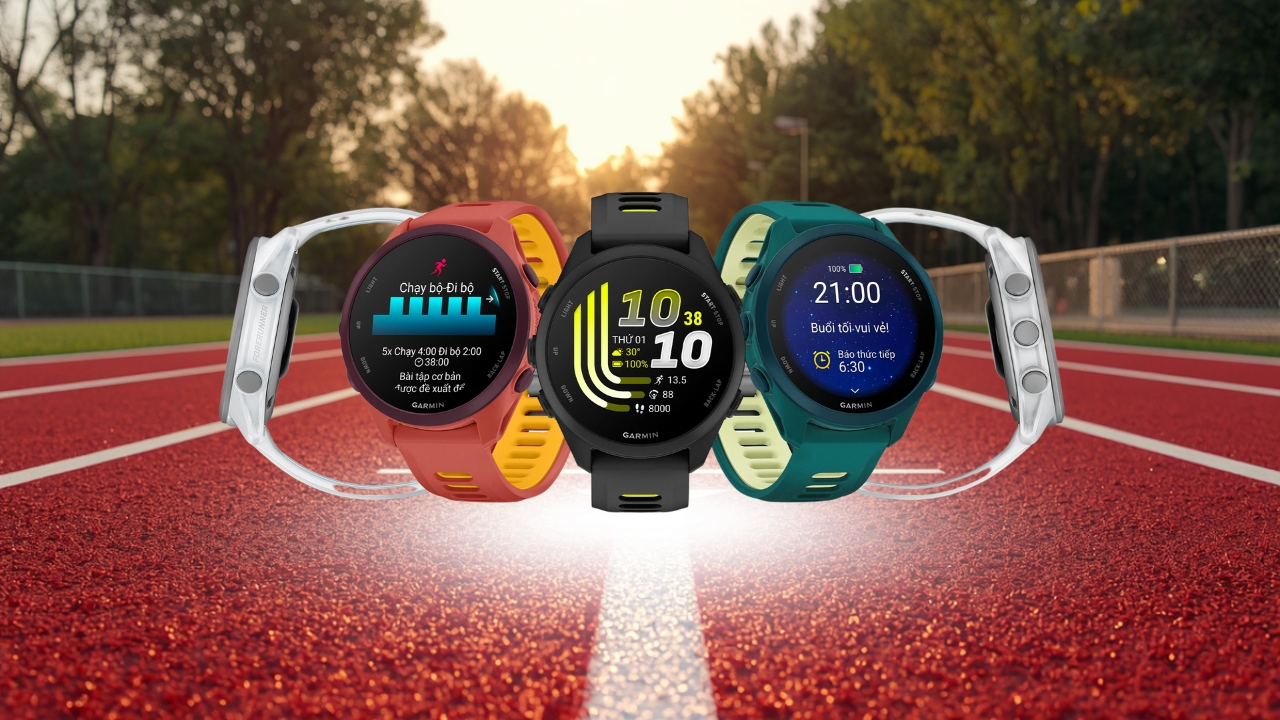 Garmin vừa tung ra 3 mẫu đồng hồ Garmin Forerunner mới, lựa chọn sao cho chuẩn?
