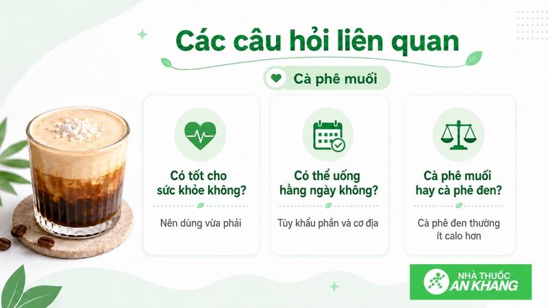 Uống cà phê muối hợp lý giúp thưởng thức ngon hơn mà vẫn kiểm soát calo.