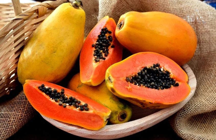 Đu đủ chín là loại trái cây được nhiều mẹ sau sinh lựa chọn Đu đủ chín là loại trái cây được nhiều mẹ sau sinh lựa chọn