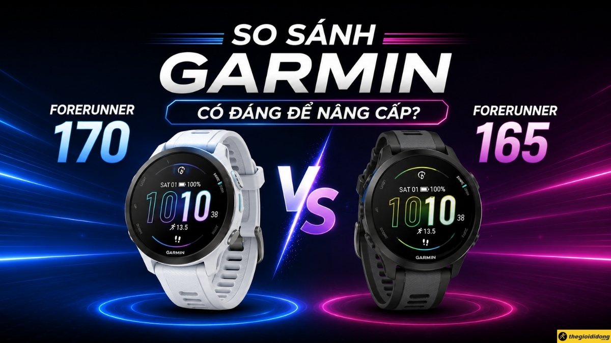 Garmin Forerunner 170 và Forerunner 165 Garmin Forerunner 170 và Forerunner 165