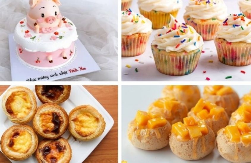 Cupcake và bánh mini