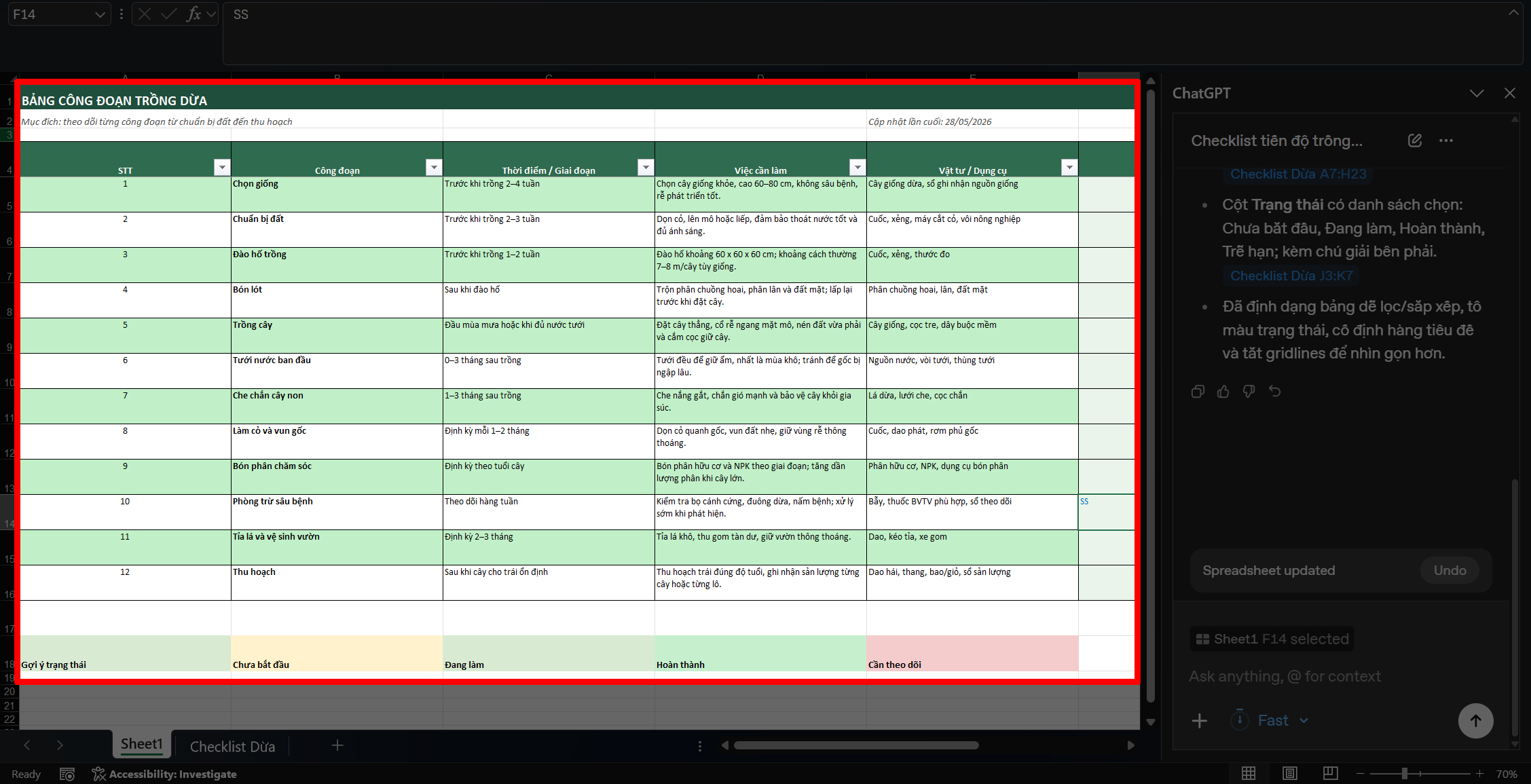 Cách tích hợp ChatGPT vào Excel Cách tích hợp ChatGPT vào Excel