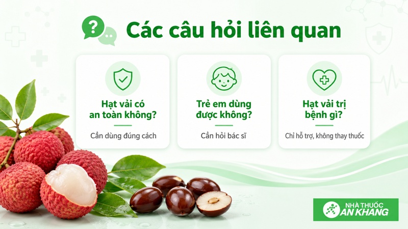 Dùng hạt vải đúng cách giúp hạn chế rủi ro và tránh hiểu lầm về tác dụng chữa bệnh Dùng hạt vải đúng cách giúp hạn chế rủi ro và tránh hiểu lầm về tác dụng chữa bệnh