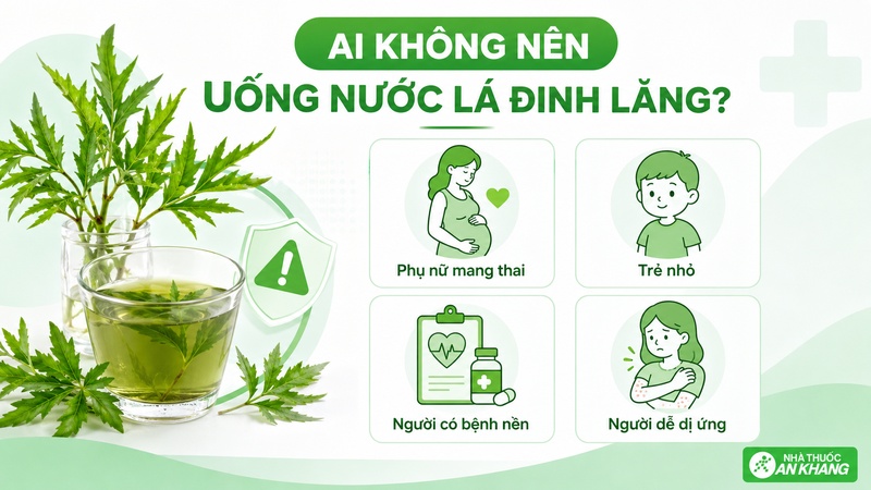Phụ nữ mang thai, trẻ nhỏ, người bệnh nền hoặc dùng thuốc cần thận trọng