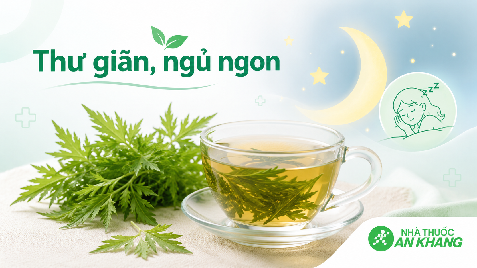 Uống nước lá đinh lăng giúp hỗ trợ thư giãn, giúp ngủ ngon giấc hơn 