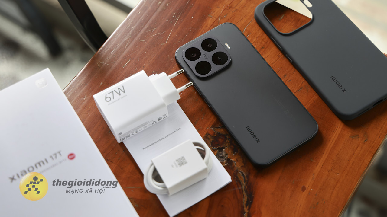 Trên tay Xiaomi 17T: Dimensity 8500-Ultra mạnh mẽ, camera tiềm vọng 5x
