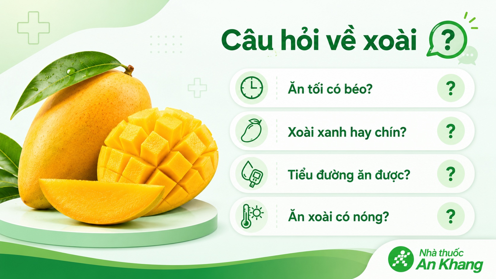 Ăn xoài đúng cách giúp kiểm soát calo và bổ sung trái cây lành mạnh Ăn xoài đúng cách giúp kiểm soát calo và bổ sung trái cây lành mạnh