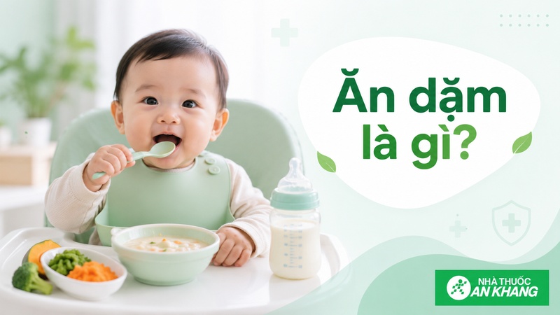 Ăn dặm giúp trẻ làm quen thức ăn ngoài sữa và bổ sung dưỡng chất Ăn dặm giúp trẻ làm quen thức ăn ngoài sữa và bổ sung dưỡng chất