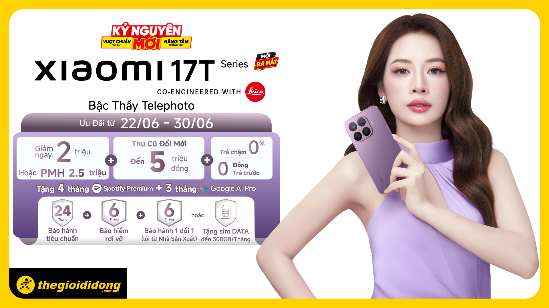 Chính thức mở bán Xiaomi 17T series: Giảm ngay 2 triệu hoặc tặng PMH 2.5 triệu