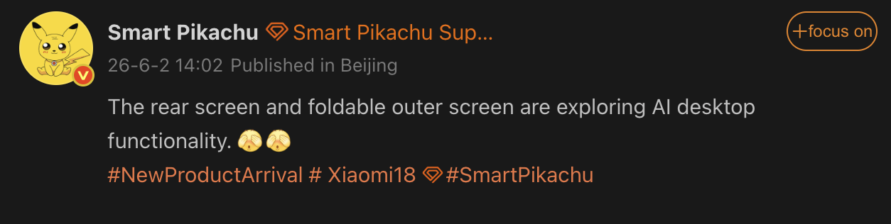 Xiaomi 18