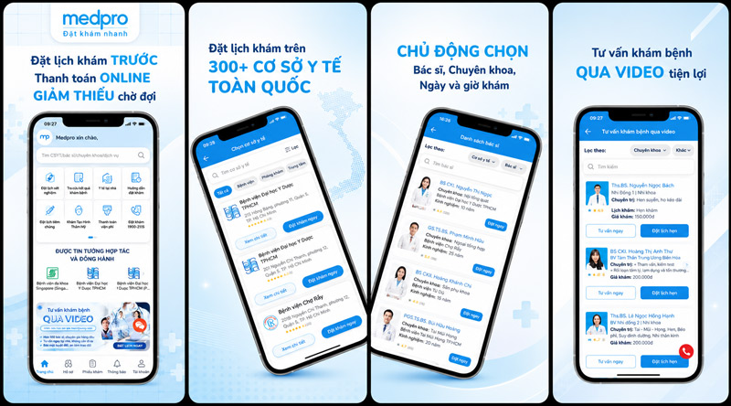 Phiếu khám Medpro giúp người dùng kiểm tra lại thông tin trước khi đến bệnh viện hoặc phòng khám Phiếu khám Medpro giúp người dùng kiểm tra lại thông tin trước khi đến bệnh viện hoặc phòng khám