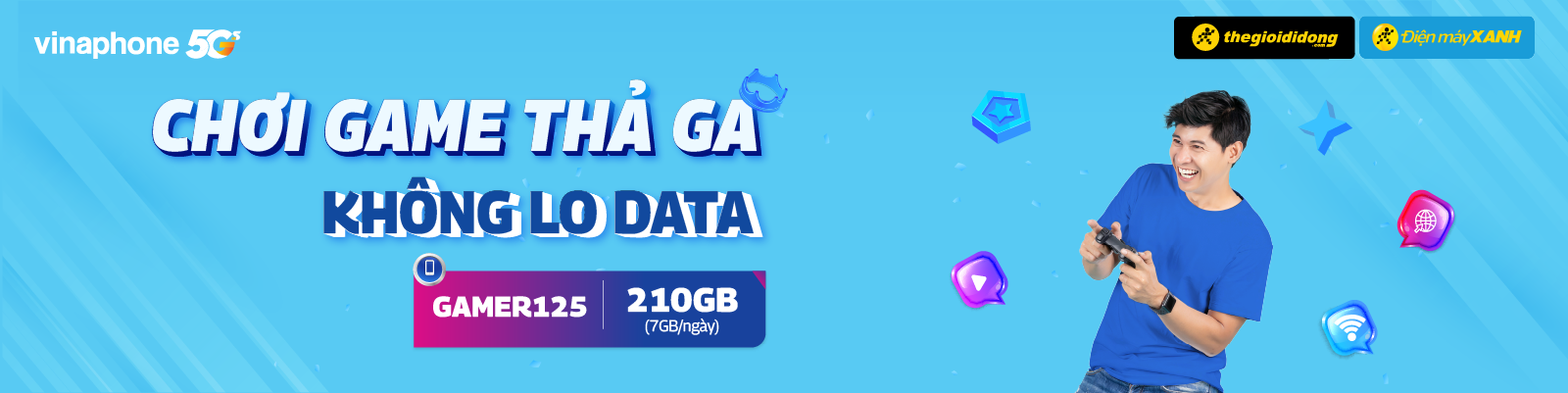 Ưu điểm nổi bật của gói cước GAMER125 Ưu điểm nổi bật của gói cước GAMER125