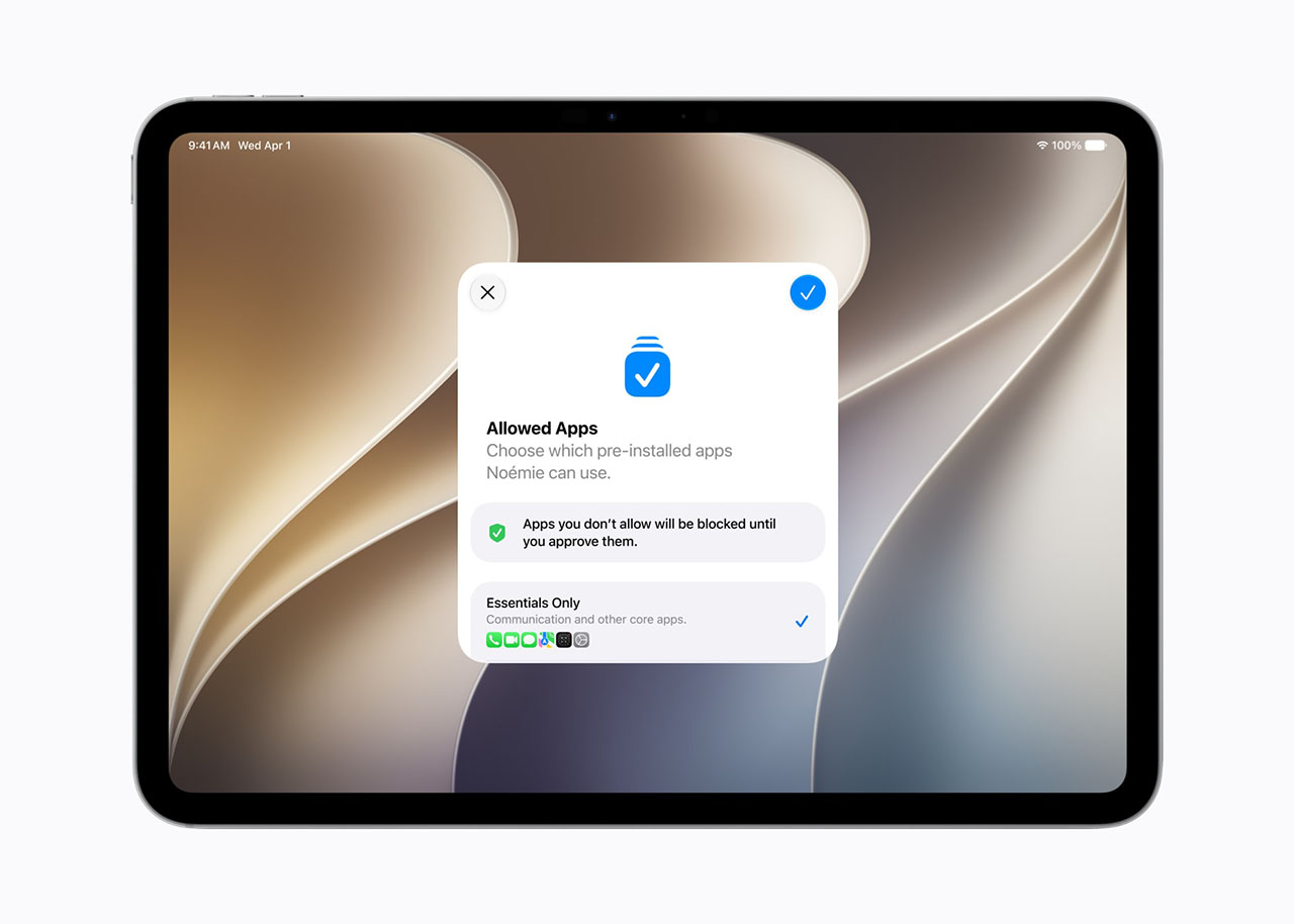 Apple chính thức trình làng iPadOS 27 Bảo vệ trẻ em