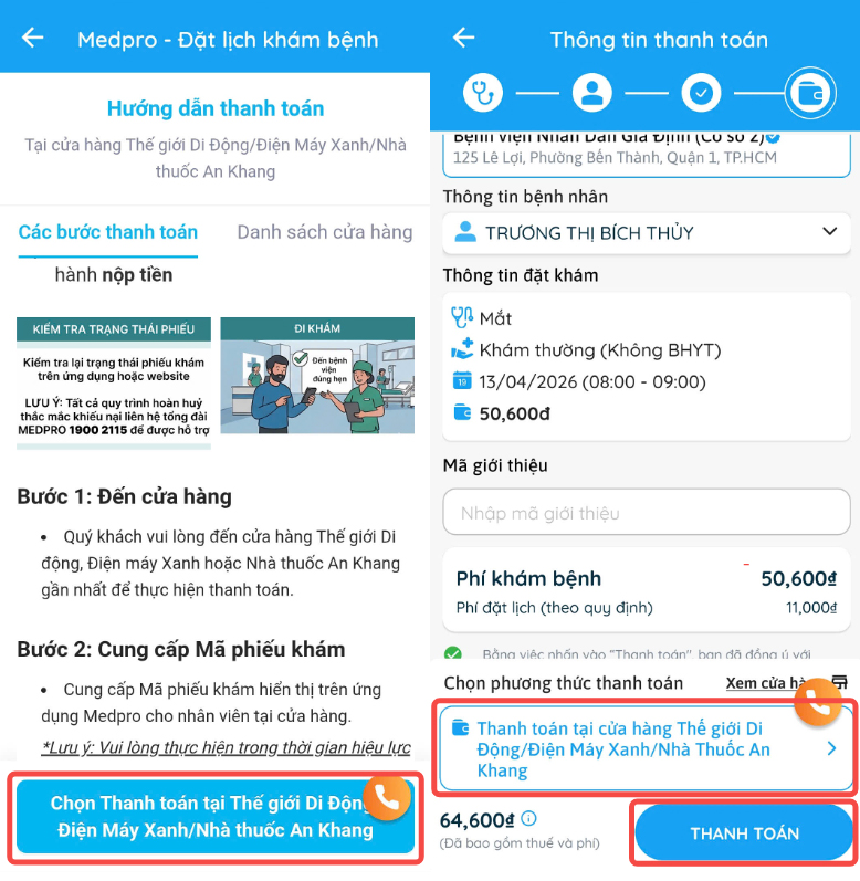 Cách đặt lịch khám bệnh trên Medpro Cách đặt lịch khám bệnh trên Medpro