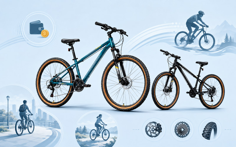 Xe đạp Merec có thể phù hợp với người mới cần xe thể thao phổ thông để đi lại và tập luyện nhẹ