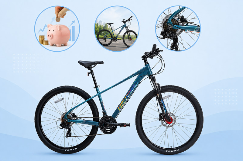Merec là lựa chọn đáng cân nhắc cho người mới tập đạp xe thể thao
