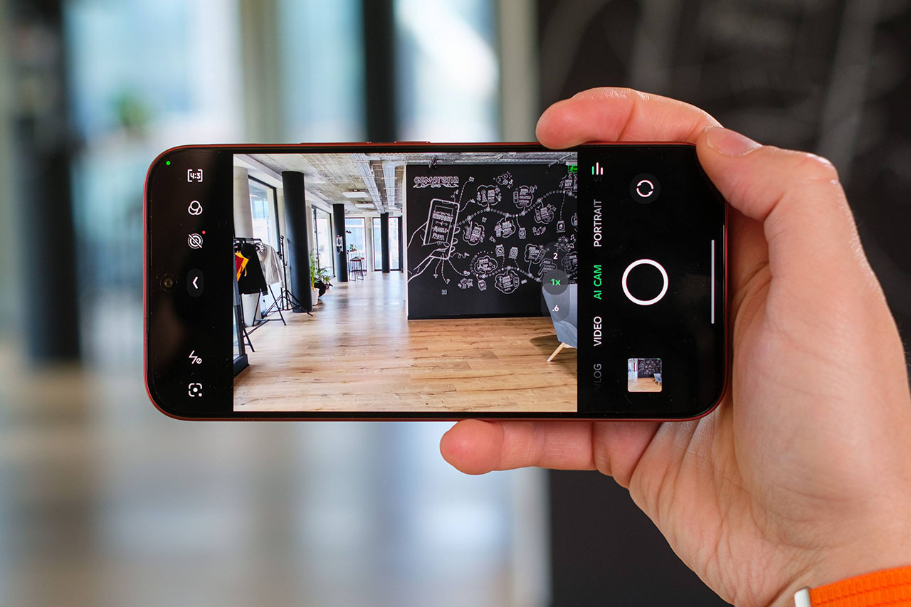 Giao diện camera