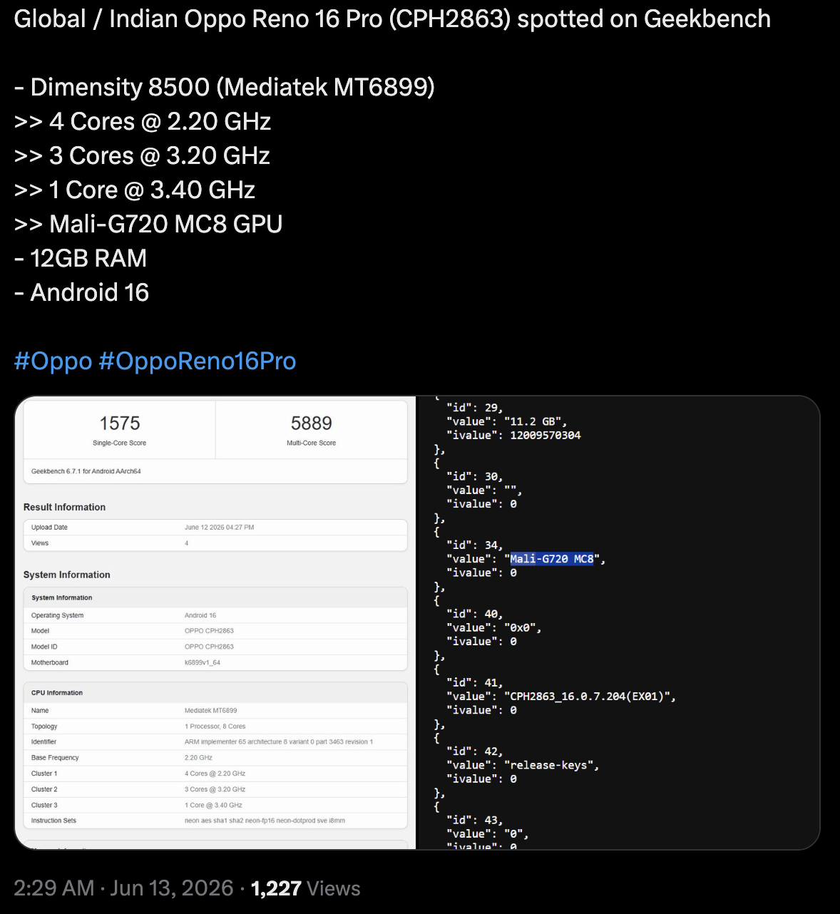 OPPO Reno16 series