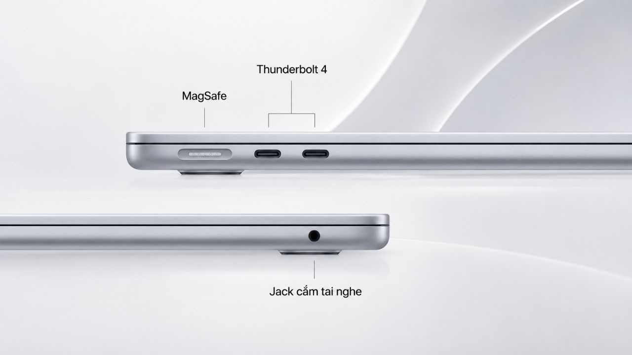 Người dùng MacBook phải sử dụng thêm một số hub chuyển đổi Người dùng MacBook phải sử dụng thêm một số hub chuyển đổi