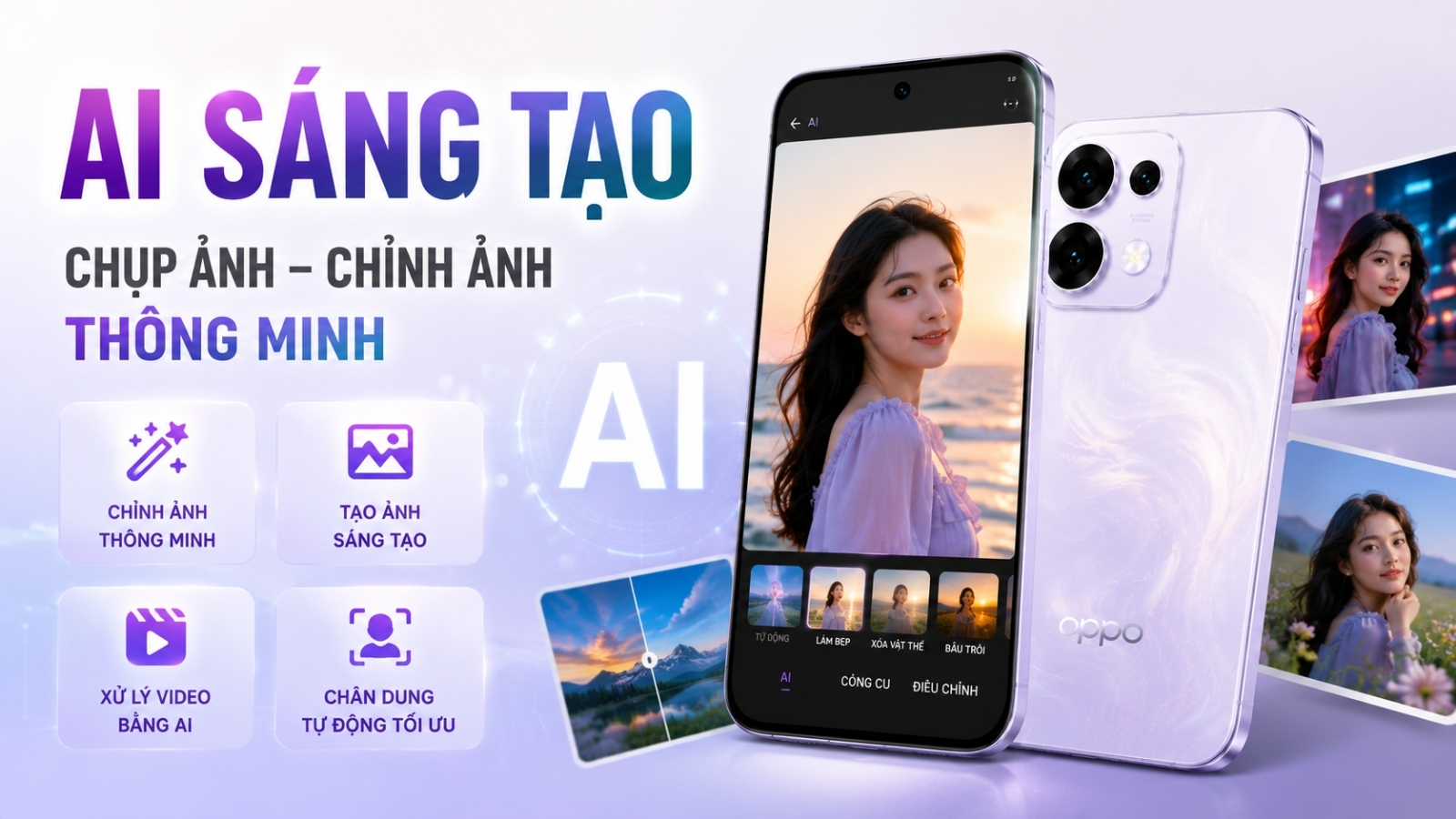 AI trên OPPO Reno16 và OPPO Reno16 Pro AI trên OPPO Reno16 và OPPO Reno16 Pro