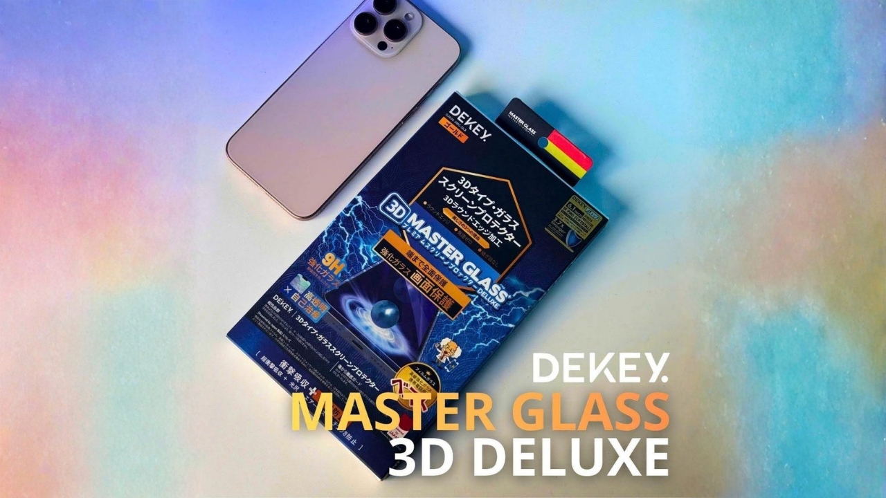 Kính cường lực DEKEY Master Glass 3D Deluxe Kính cường lực DEKEY Master Glass 3D Deluxe