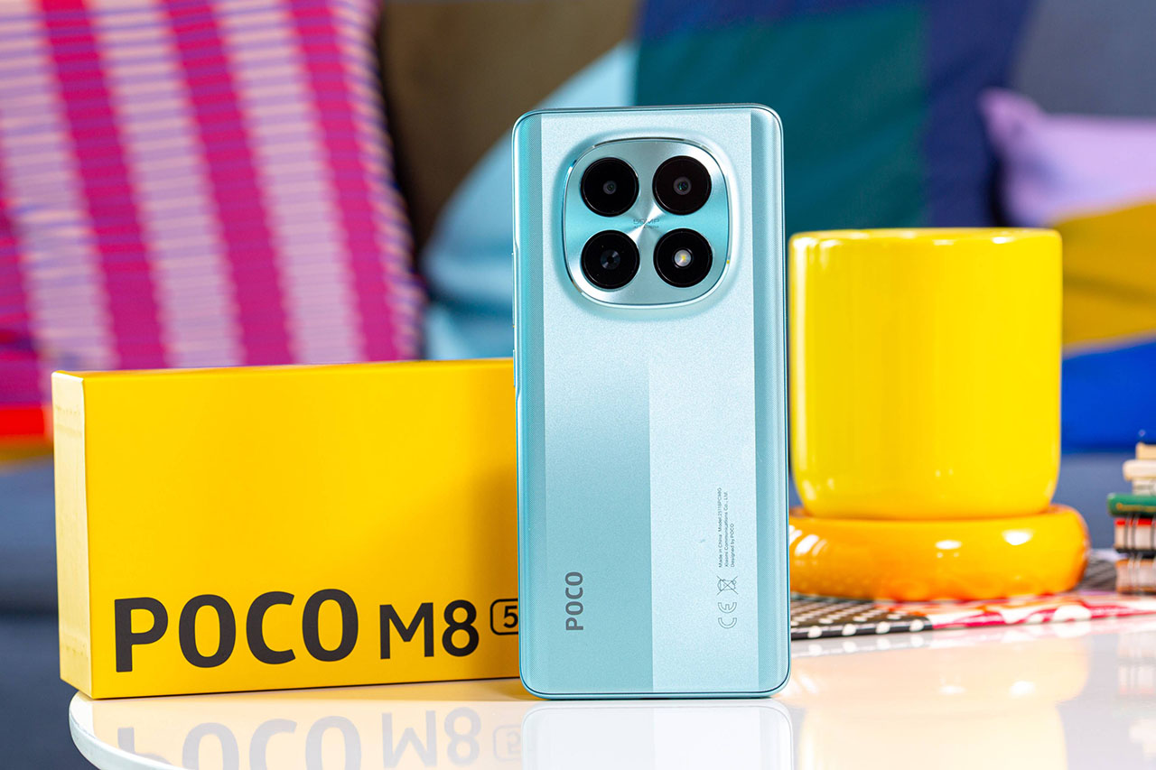 Trên tay POCO M8 5G Nhận xét