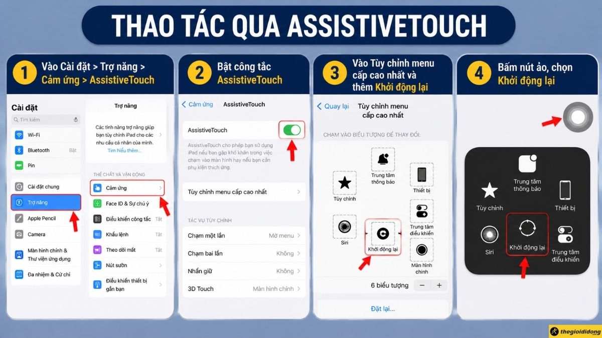 Thao t&aacute;c qua AssistiveTouch