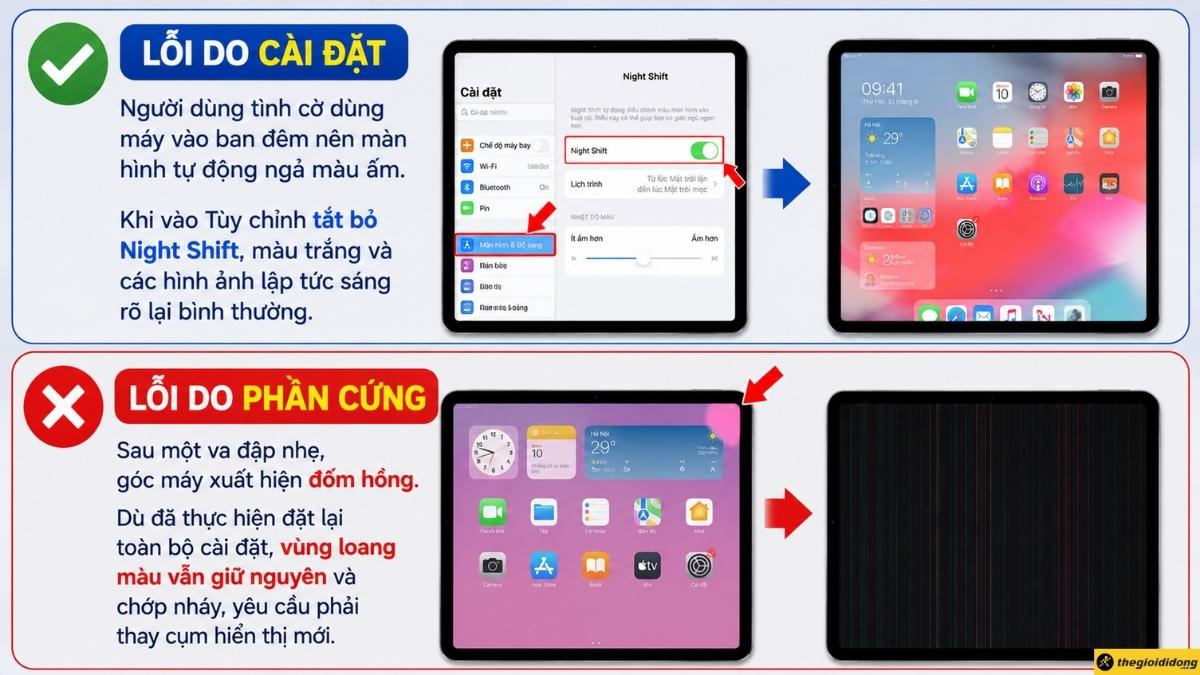 Lỗi do c&agrave;i đặt v&agrave; phần cứng