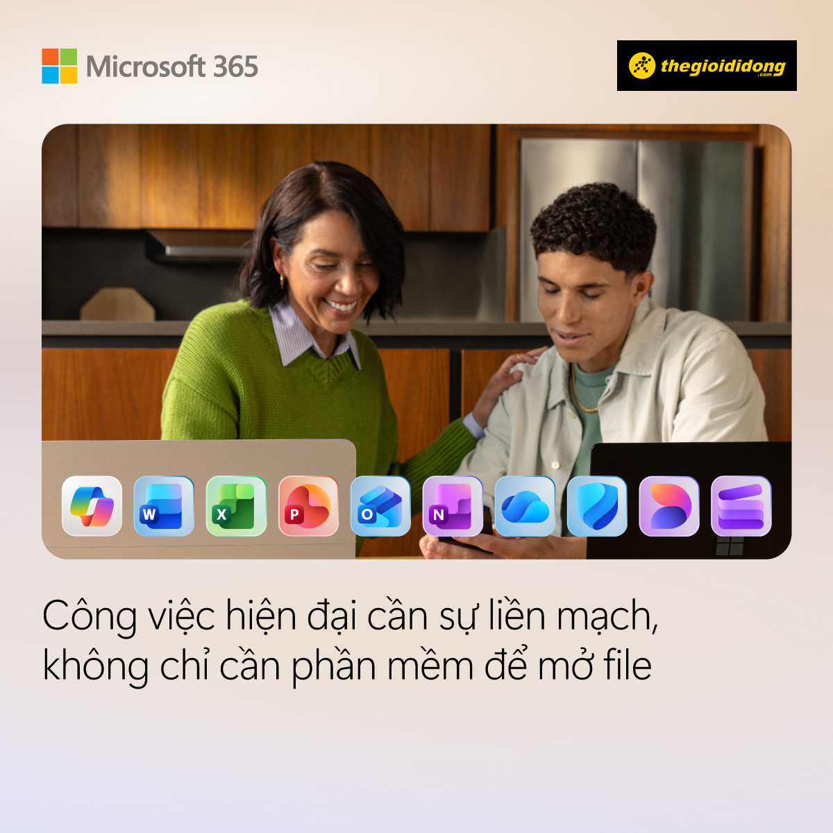 Xu hướng mới là làm việc đa thiết bị linh hoạt hơn với Microsoft 365