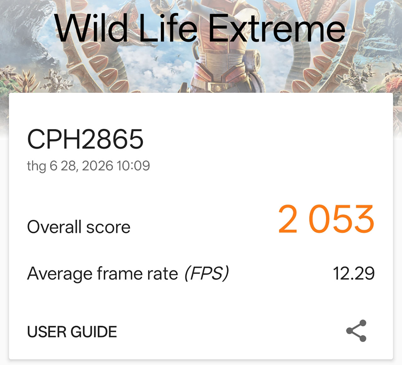 3Dmark Wild Life Extreme