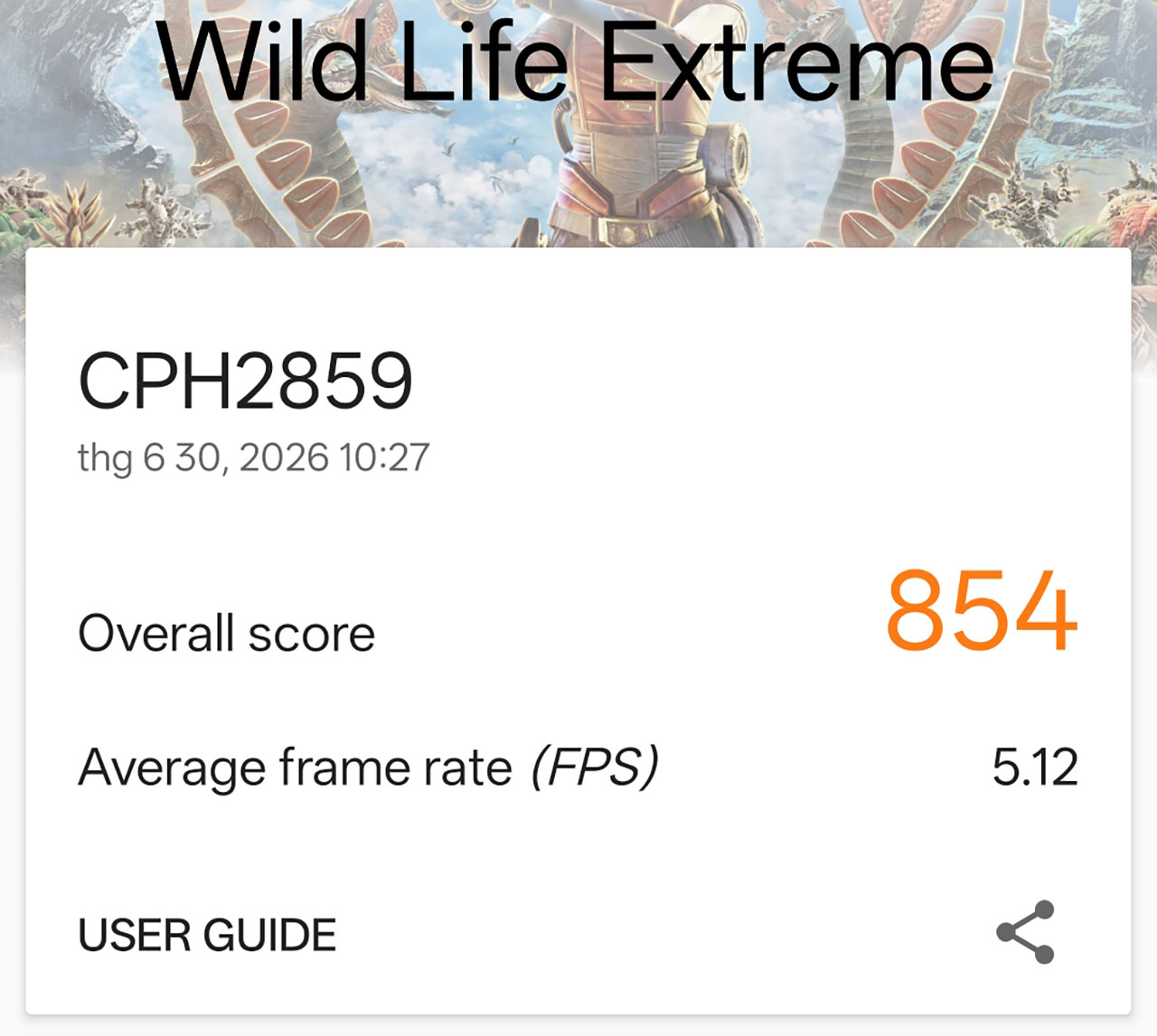 Đánh Giá Oppo Reno16 F 5G 3Dmark
