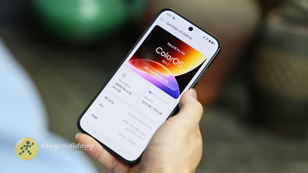 Thông số cấu hình: Mạnh nhất trong dàn Reno16 series