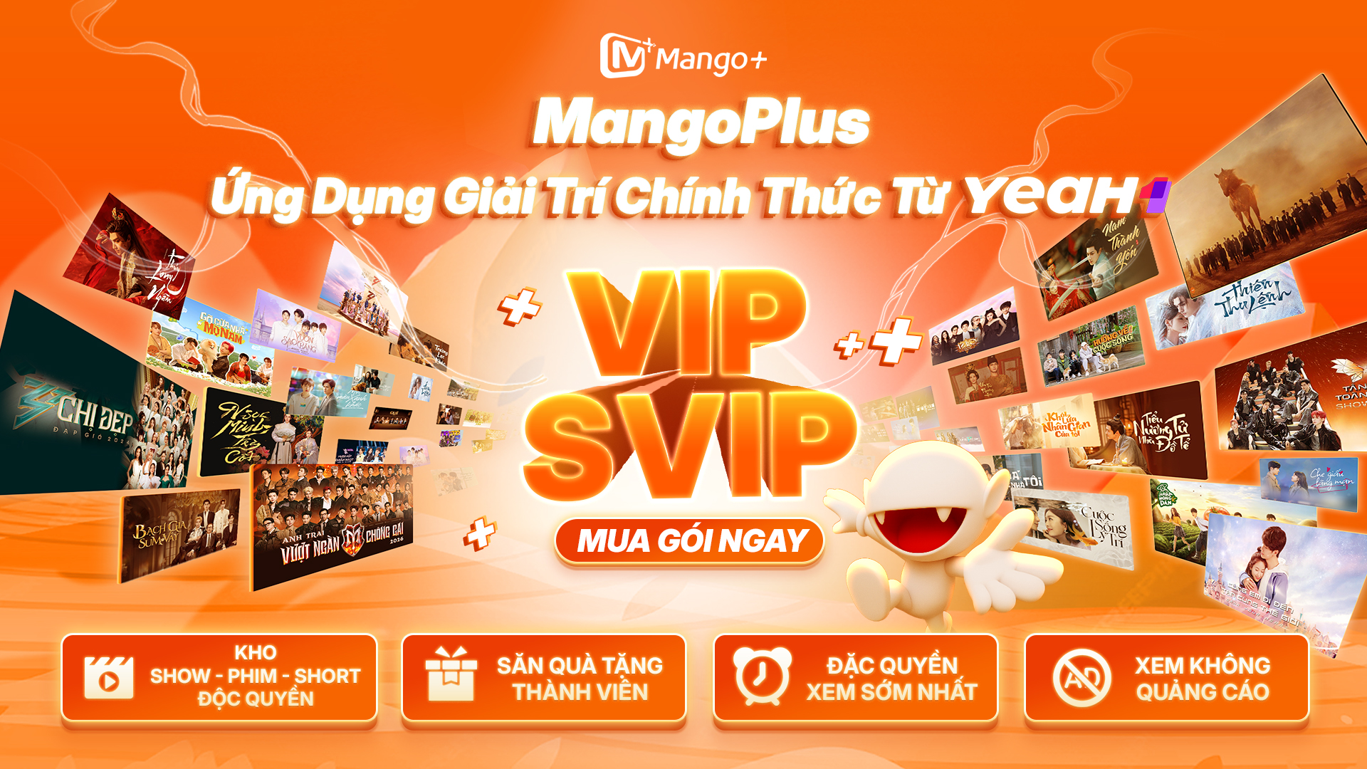 Kho nội dung MangoPlus có gì?