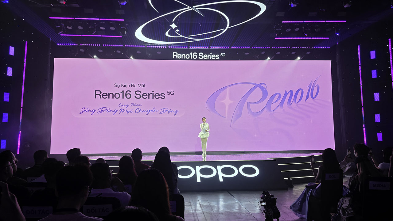 Toàn cảnh sự kiện ra mắt OPPO Reno16 Series