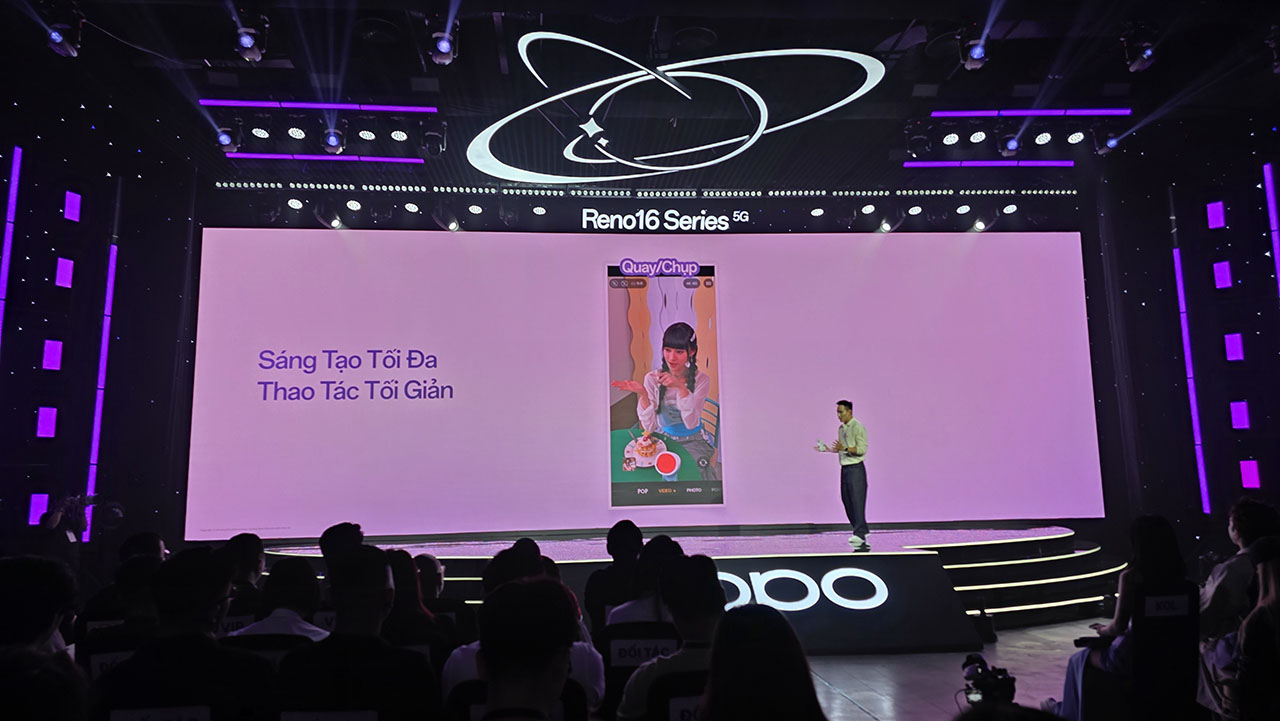 Toàn cảnh sự kiện ra mắt OPPO Reno16 Series