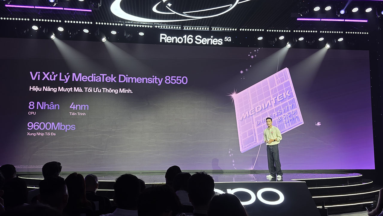 Toàn cảnh sự kiện ra mắt OPPO Reno16 Series