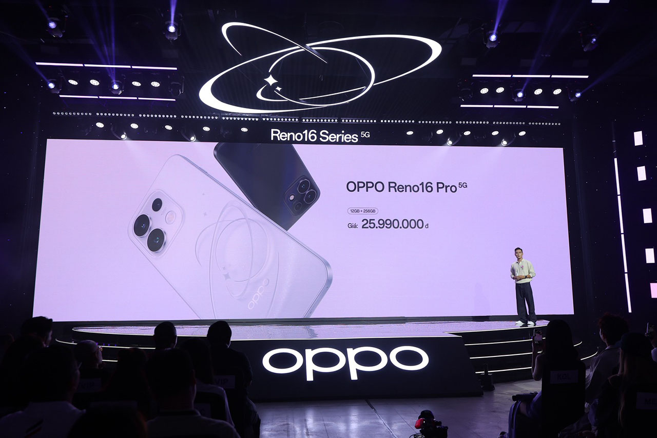 Toàn cảnh sự kiện ra mắt OPPO Reno16 Series