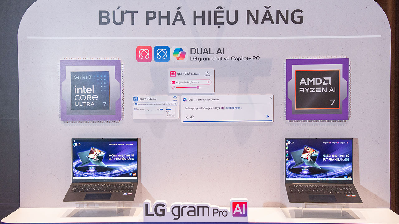 LG ra mắt thế hệ laptop LG gram AI 2026 LG ra mắt thế hệ laptop LG gram AI 2026