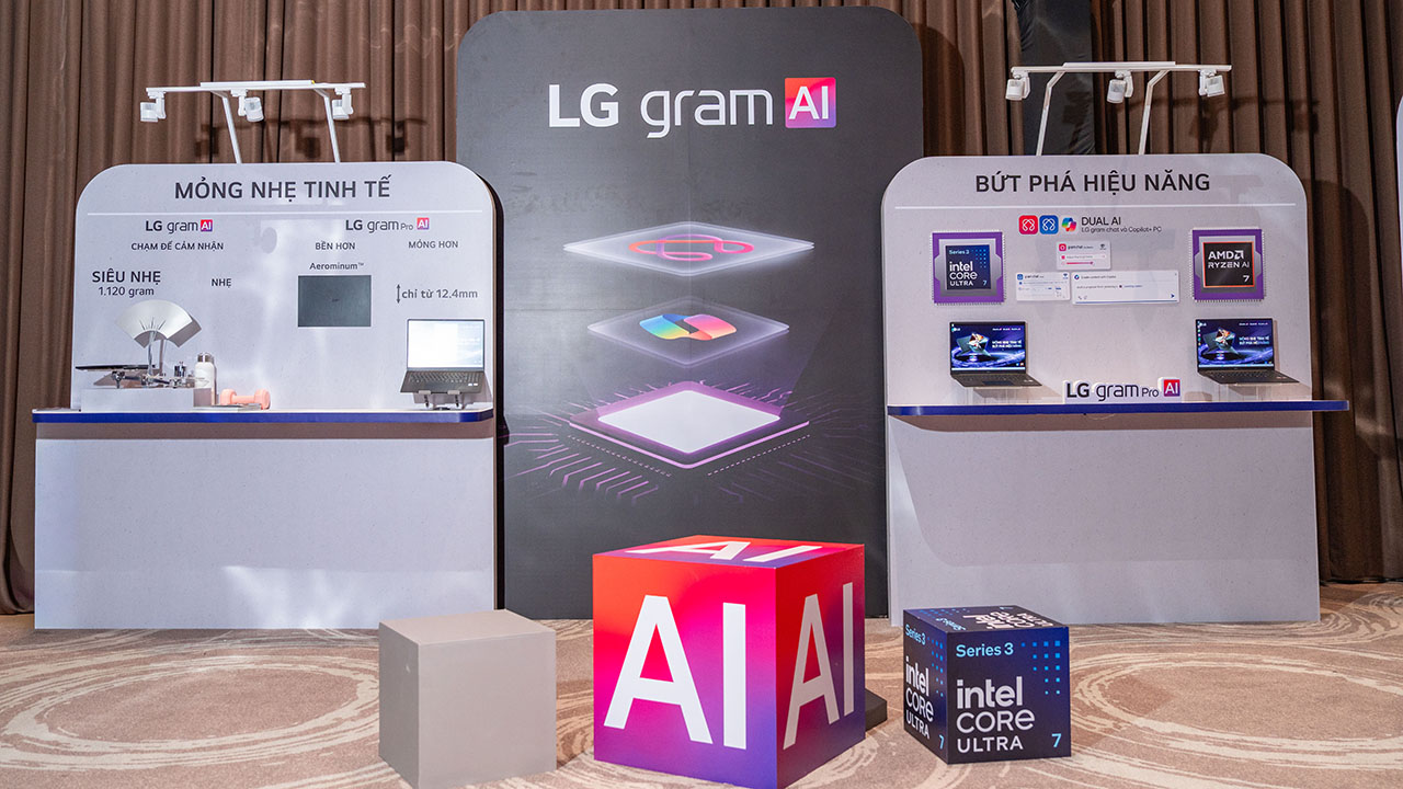LG ra mắt thế hệ laptop LG gram AI 2026 LG ra mắt thế hệ laptop LG gram AI 2026