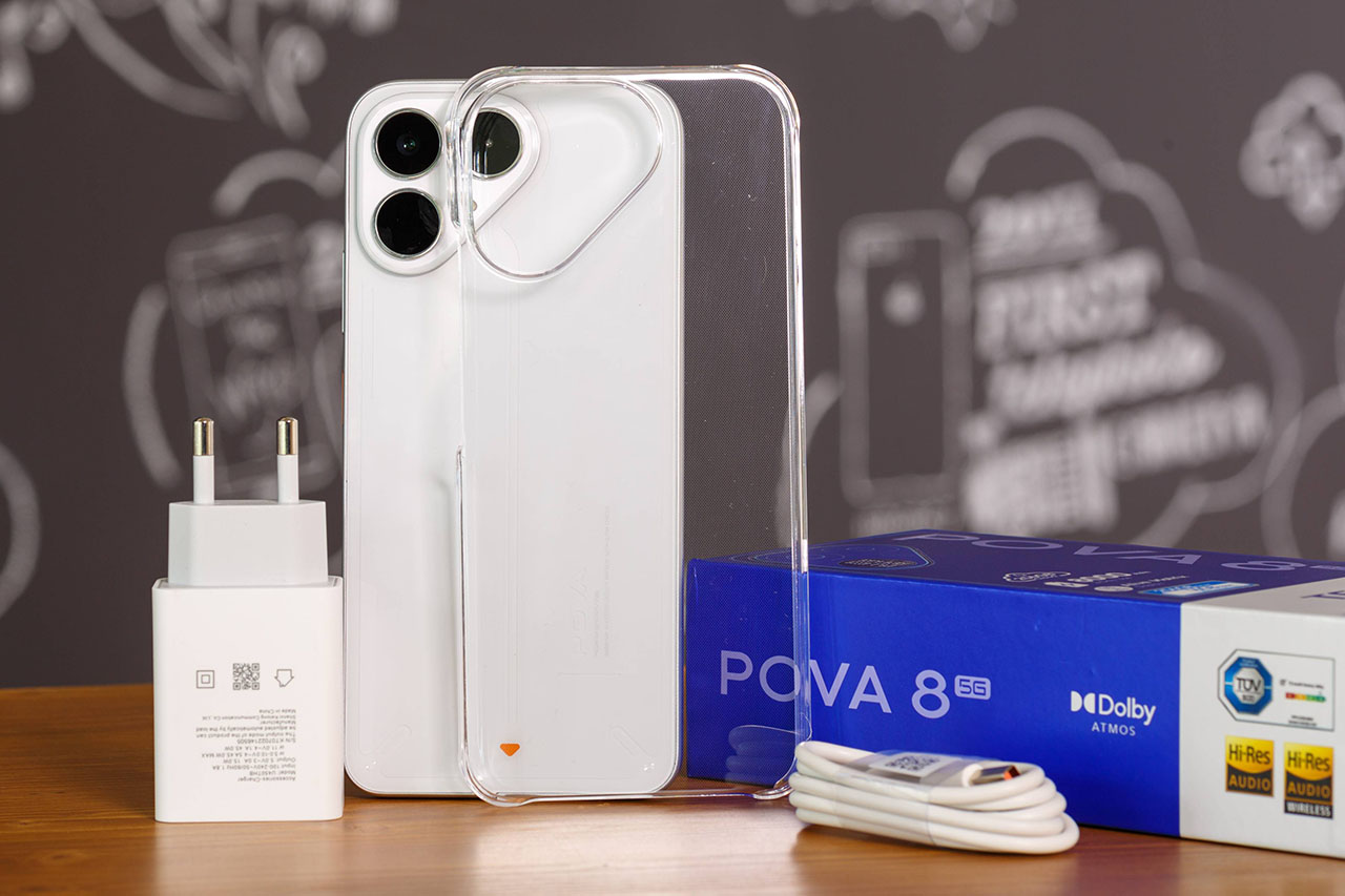 Trên Tay Tecno Pova 8