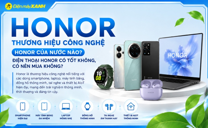 Honor từng thuộc Huawei và hiện hoạt động độc lập