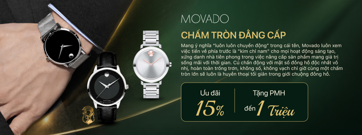 3. Movado: 