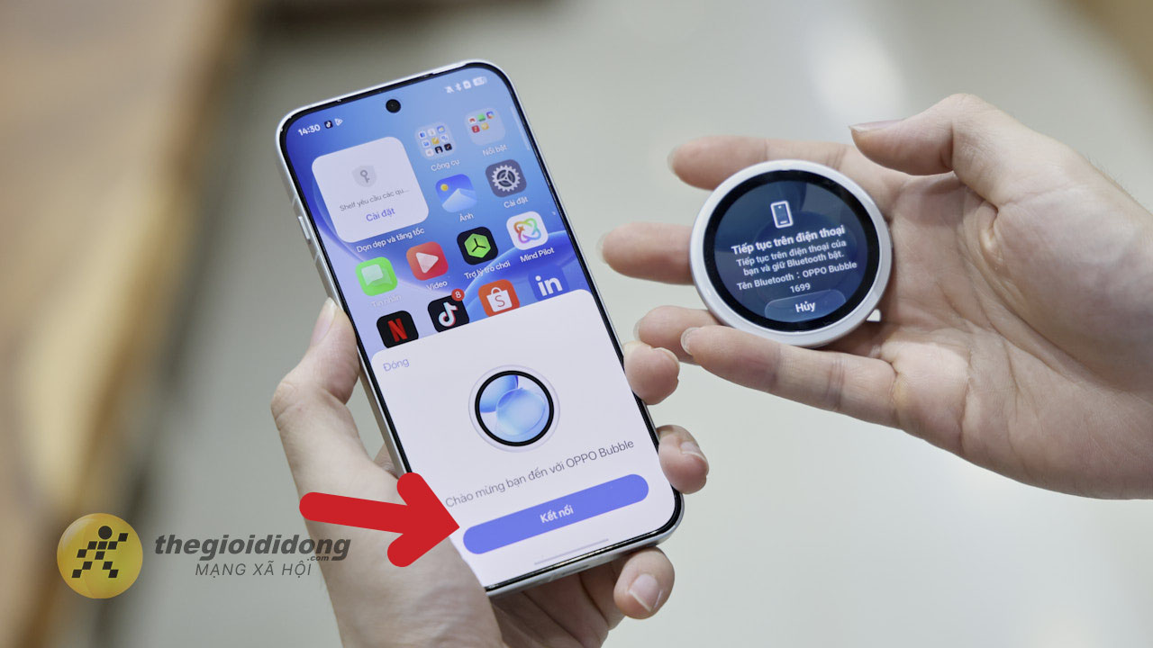Cách Kết Nối Oppo Bubble Với Oppo Reno16 Series Cách Kết Nối Oppo Bubble Với Oppo Reno16 Series
