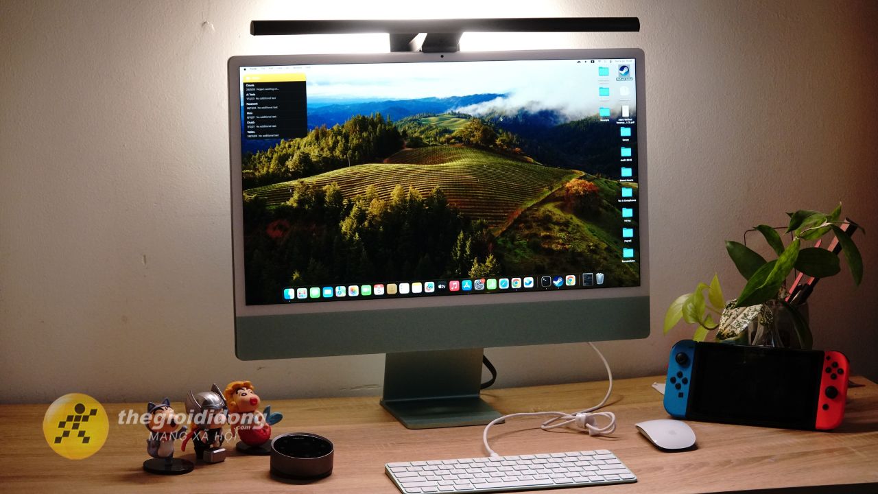 Trên Tay Nhanh Đèn Màn Hình Benq Screenbar Halo 2: Giải Pháp Thông Minh Cho Góc Làm Việc