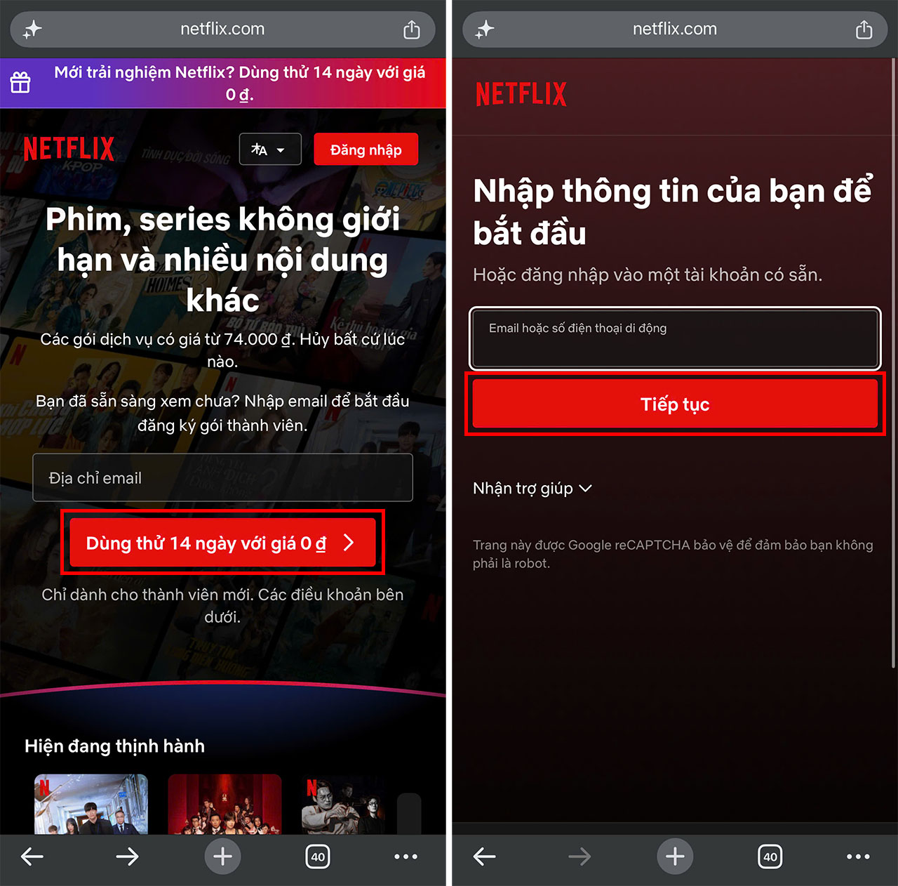 Cách Nhận Đến 30 Ngày Xem Netflix Miễn Phí
