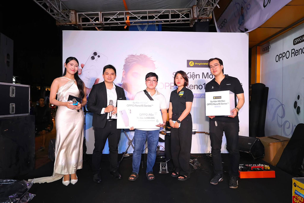 Sự kiện mở bán OPPO Reno16 Series Sự kiện mở bán OPPO Reno16 Series