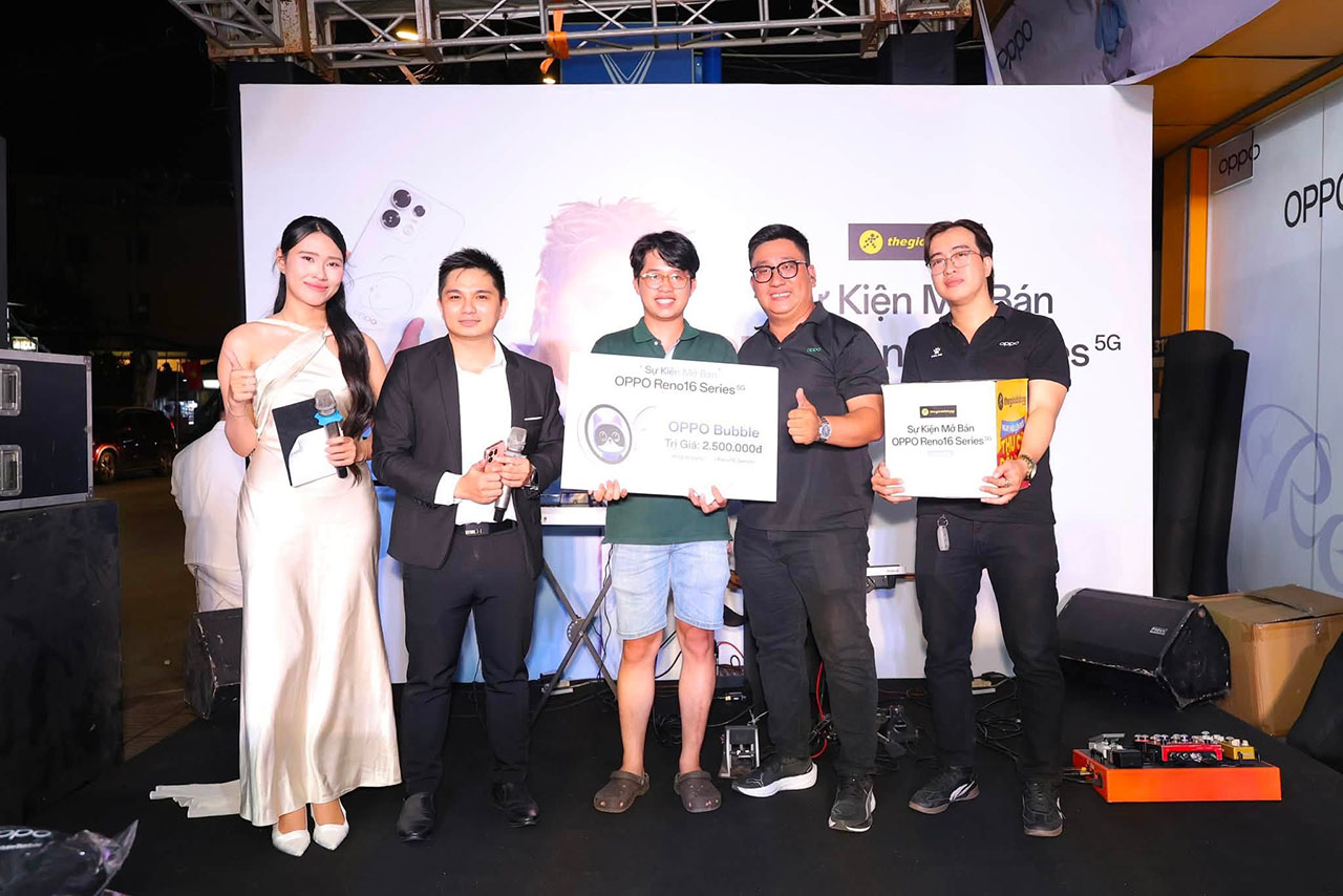 Sự kiện mở bán OPPO Reno16 Series Sự kiện mở bán OPPO Reno16 Series