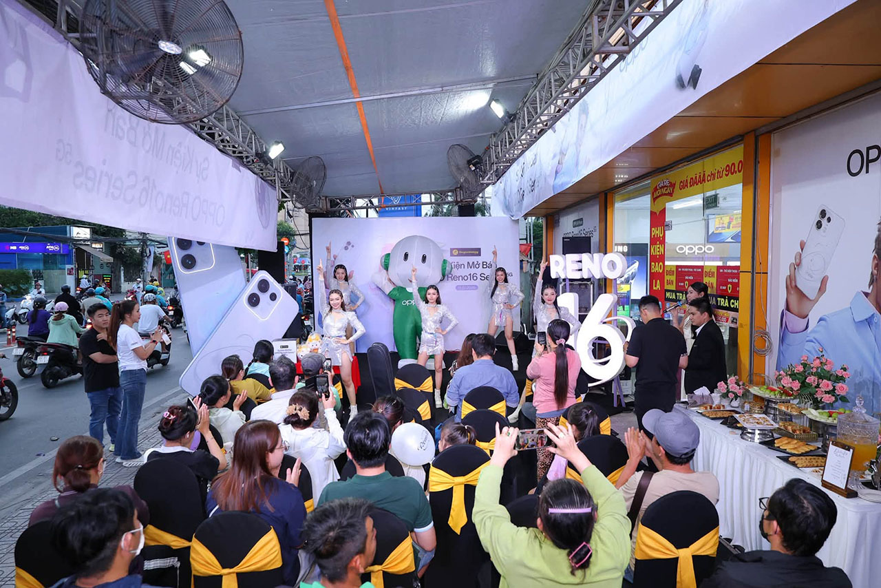 Sự kiện mở bán OPPO Reno16 Series Sự kiện mở bán OPPO Reno16 Series