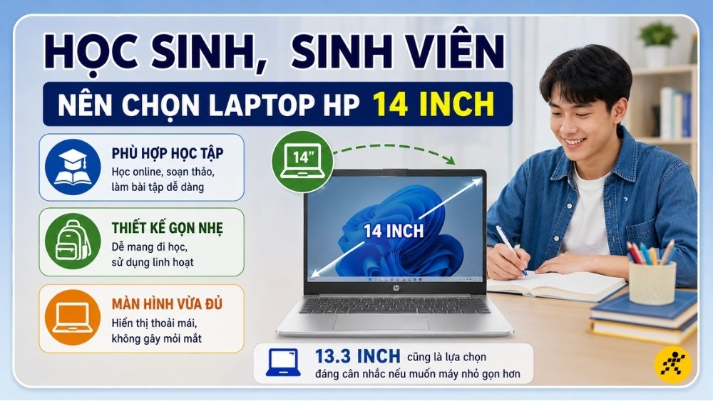 Laptop HP cho học sinh, sinh viên Laptop HP cho học sinh, sinh viên
