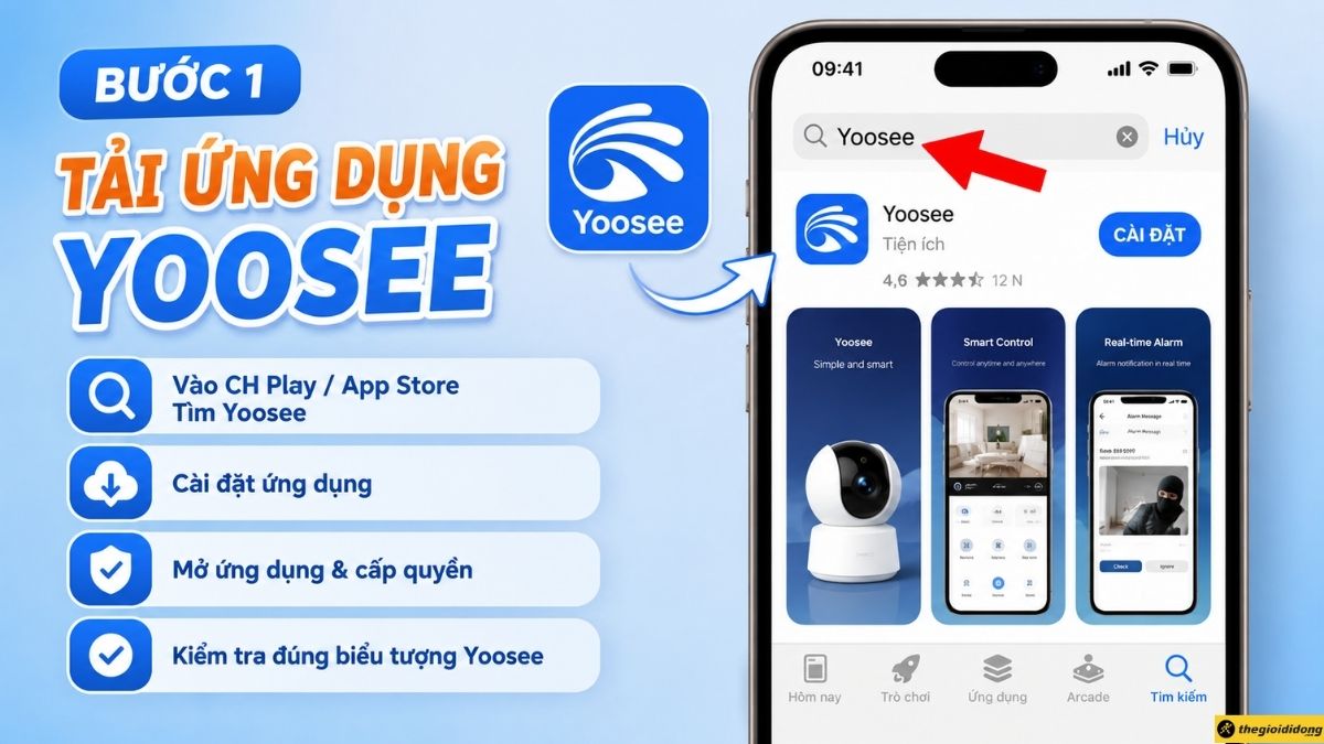 Tải ứng dụng Yoosee